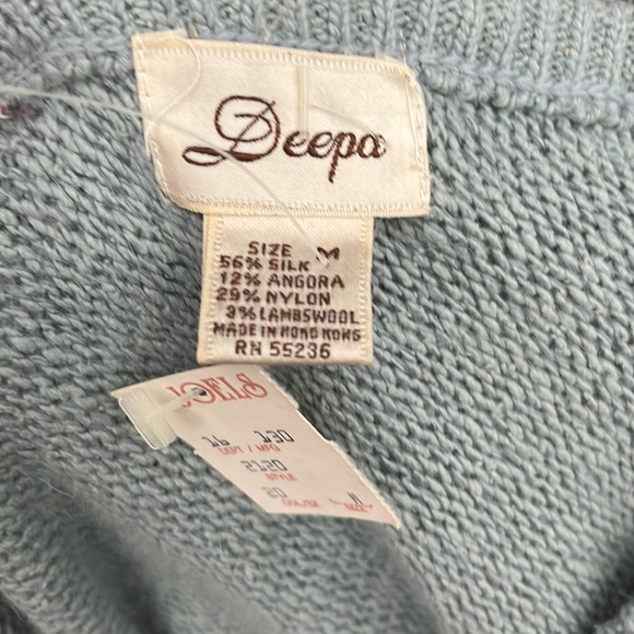 Vintage Angora & Silk Woman's Sweater , Size Medium (BIN2) - Picture 7 of 7